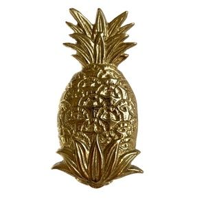 Brass Pineapple Door Knocker Handle Heavy